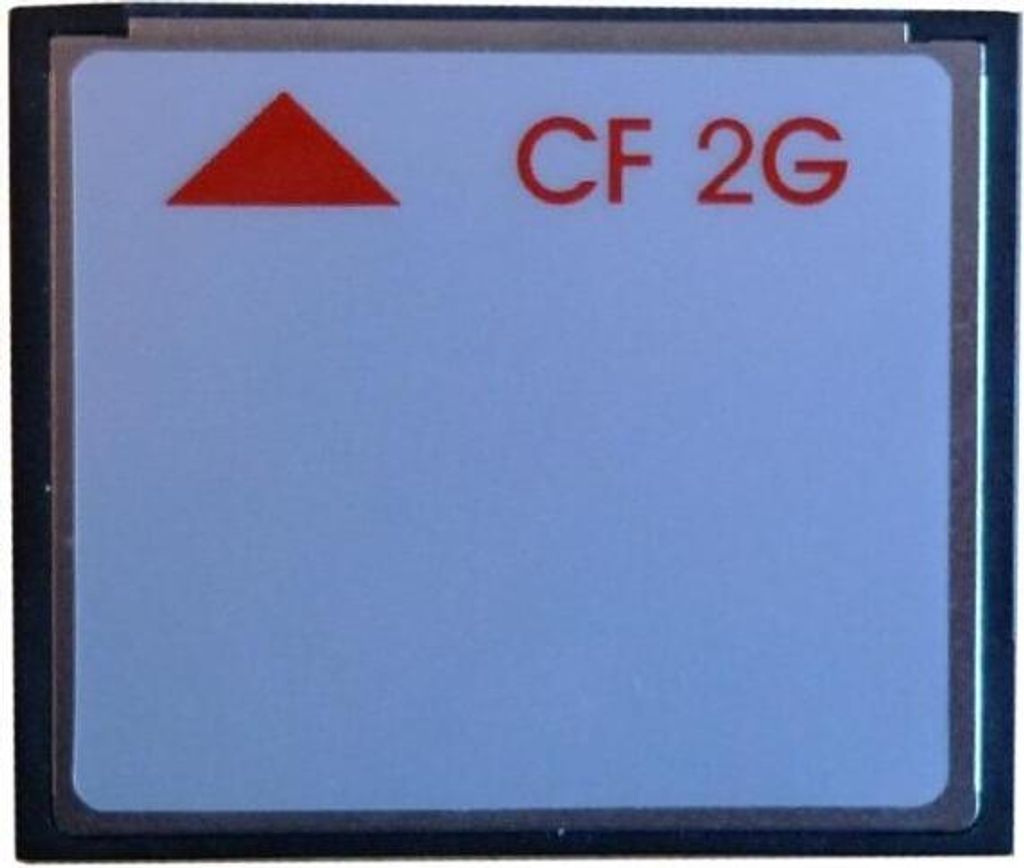 CompactFlash 2GB SLC-Flash Speicherkarte, RoHS-konform