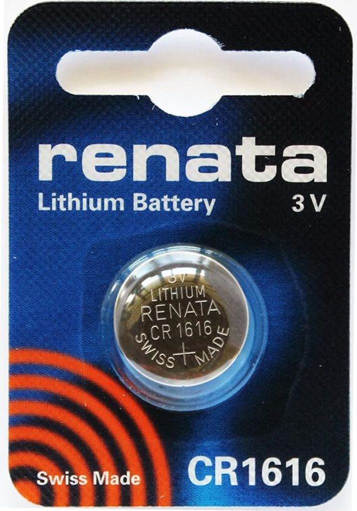 Renata Lithium Batterie 3V CR1616 3V Batterie 785618116625