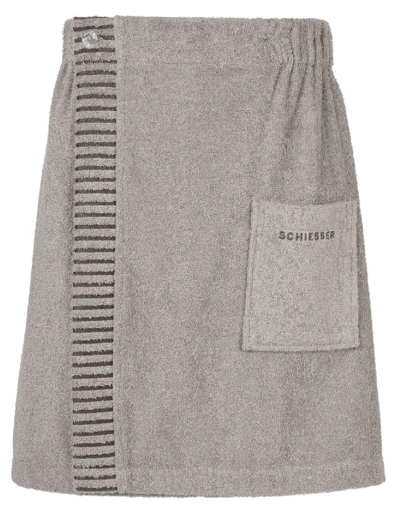 SCHIESSER Saunakilt Rom Herren | Einfarbig | 100% Baumwolle Produktbild 