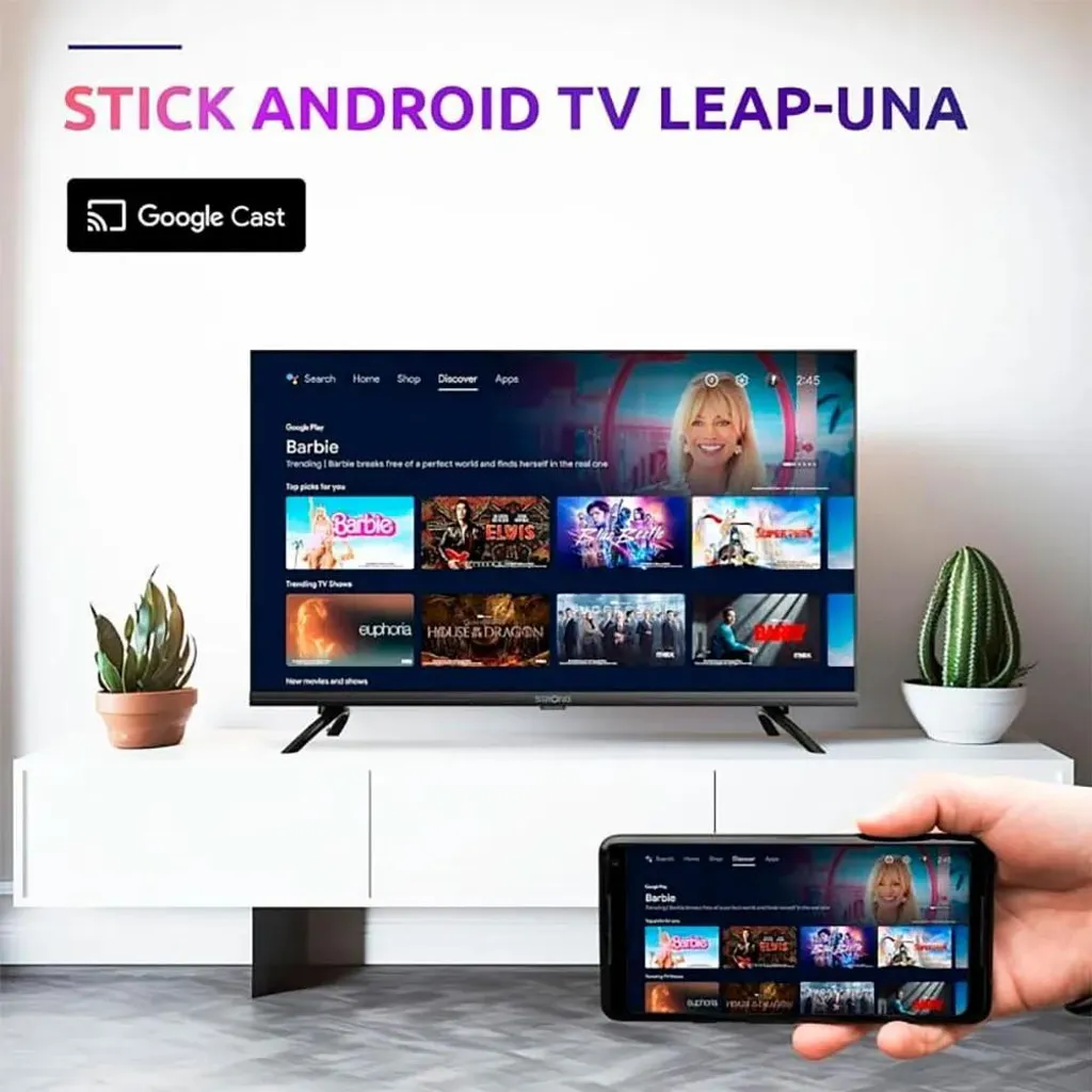STRONG Leap-UNA Android TV Streaming Stick 4K UHD avec Google TV Intégré - 20