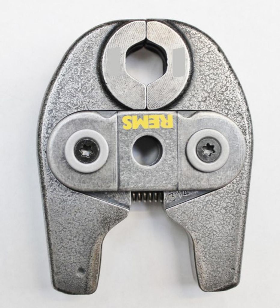Rems MINI Presszange / Pressbacke - U - Profil, Größe U 40 (Pressbacke)