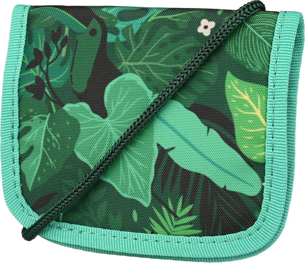 McNeill Brustbeutel Geldbörse Neck Pouch Tropic grün