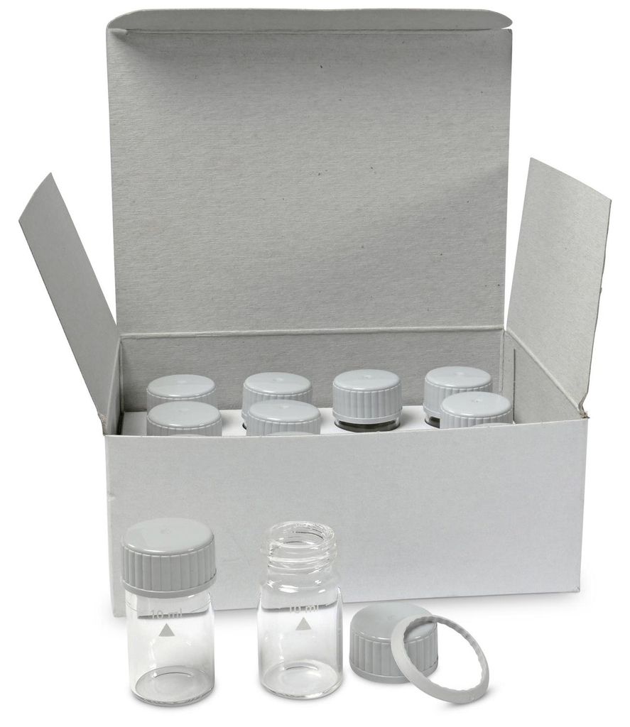 Lovibond Runde Glas Küvette 24 mm, 12er Set Produktbild 