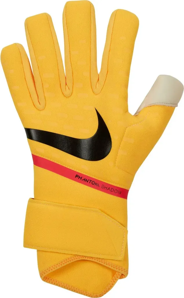 Gants de foot Nike Phantom Shadow avec Grip en latex Orange Laser 10