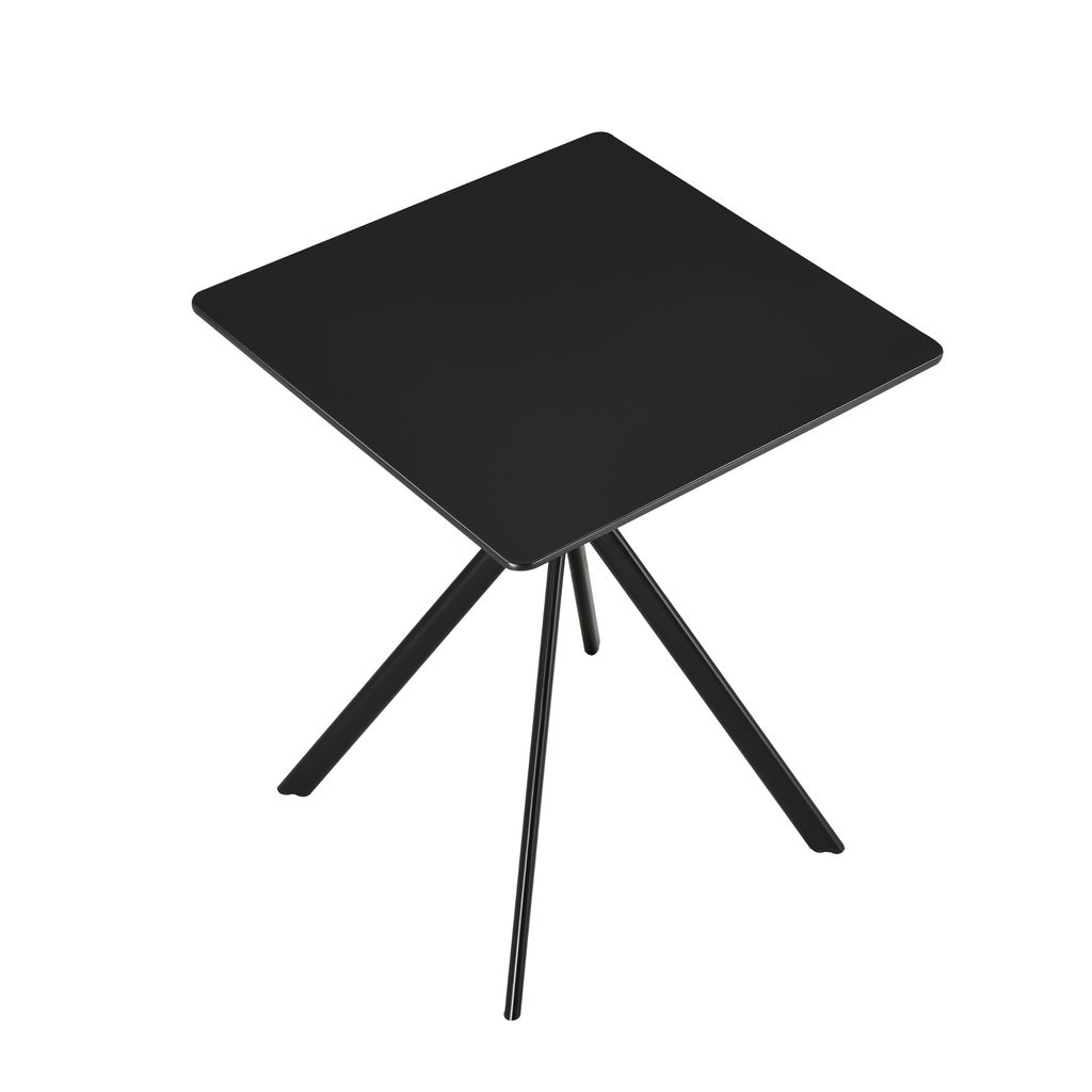 [en.casa] Esstisch - Schwarz 60x60x75cm - Zdjęcie produktu 