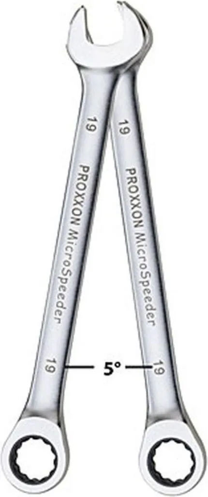 Proxxon 23266 MicroSpeeder 17mm: Chiave a Cricchetto Professionale Slim