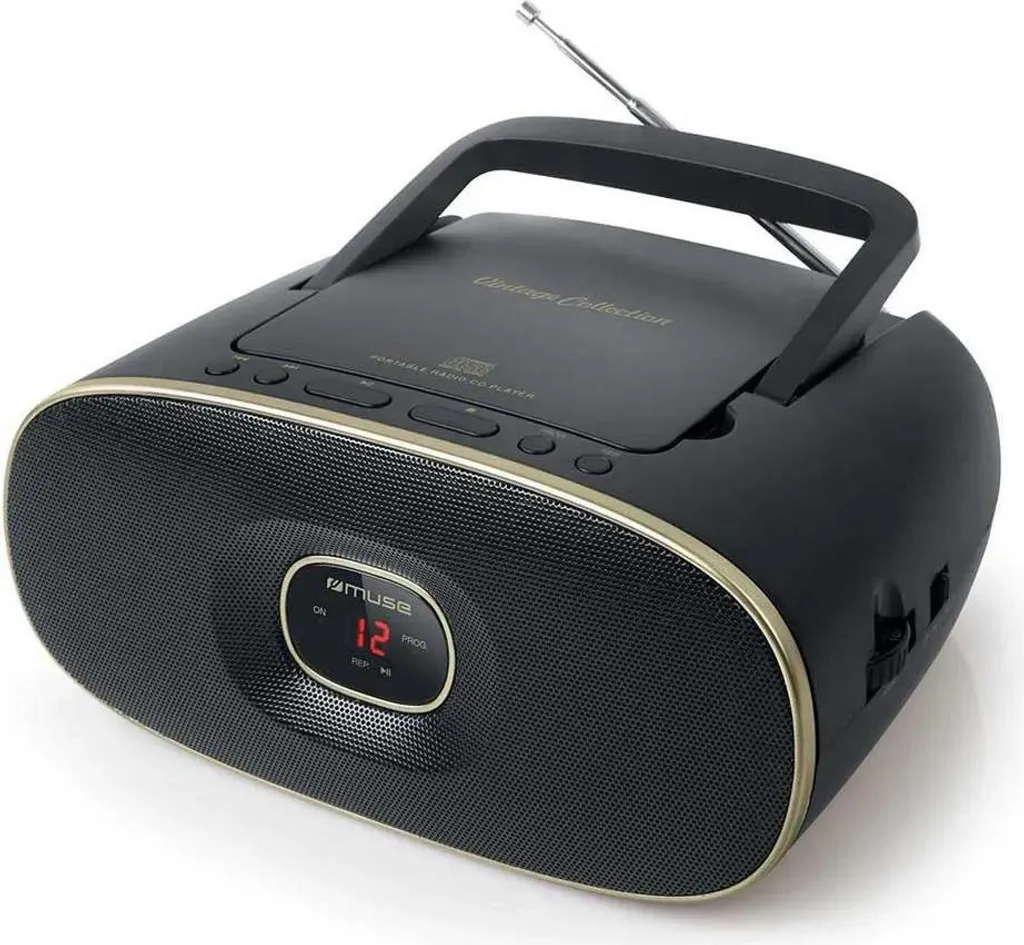 OFFERTA Muse MD202VT Nera: Lettore CD Portatile Professionale Portatile