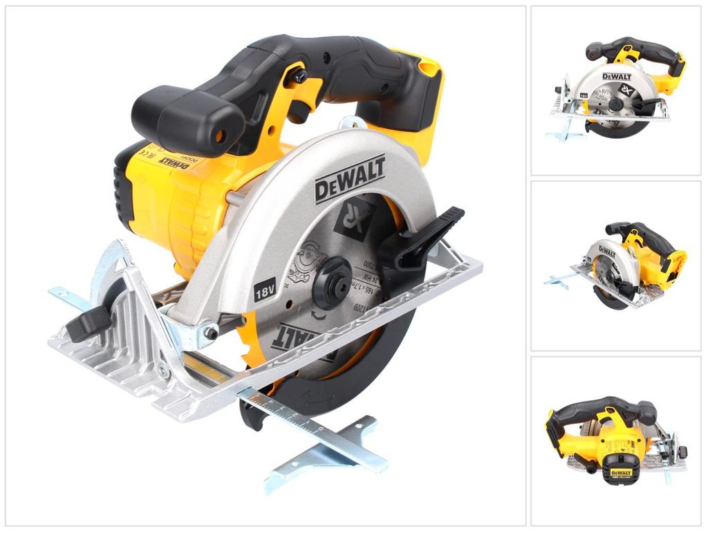 DeWalt DCS 391 N Sega circolare a batteria 18V / 165mm + 1x Immagine del prodotto 