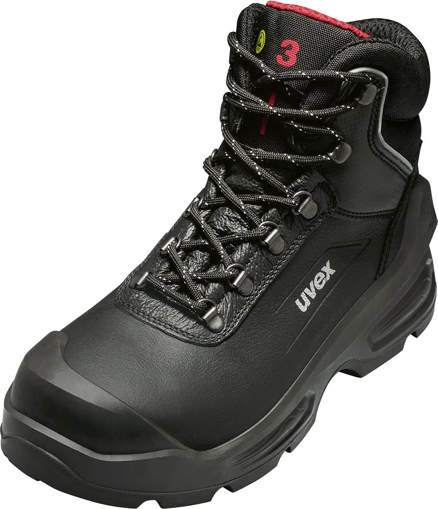 Bottes de chantier Uvex 3 Quatro S3 pour terrains difficiles T36