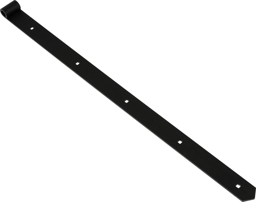 Cerniera per persiana nera 80 cm dritta in pizzo moderno - Immagine del prodotto 