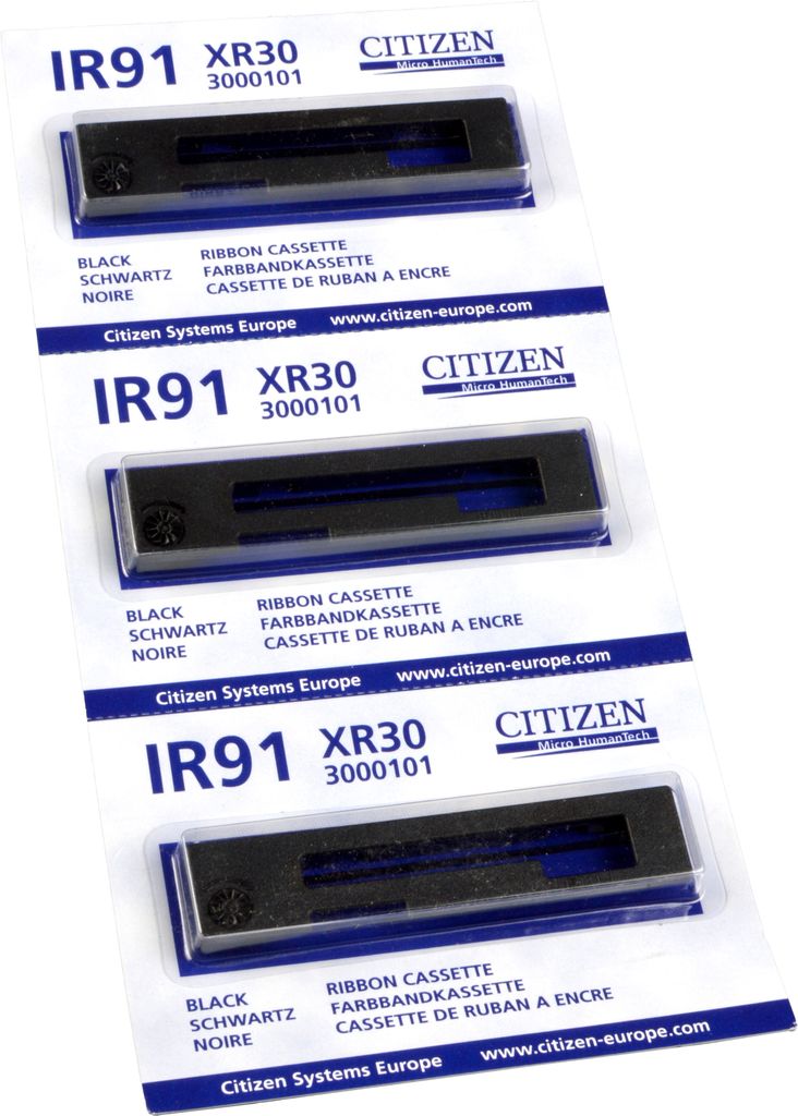 Original-Farbband CITIZEN IR91, schwarz Image du produit 