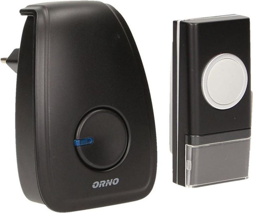 Orno | Funkgong OR-DB-YK-117 - 36 Melodien - IP44 - 100 m Reichweite - Elegante Funktionalität