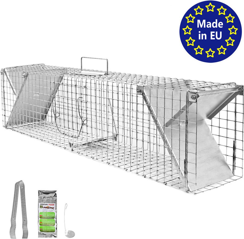 Tierfalle Lebendfalle für Ratten Marder Lebend Garten Produktbild 