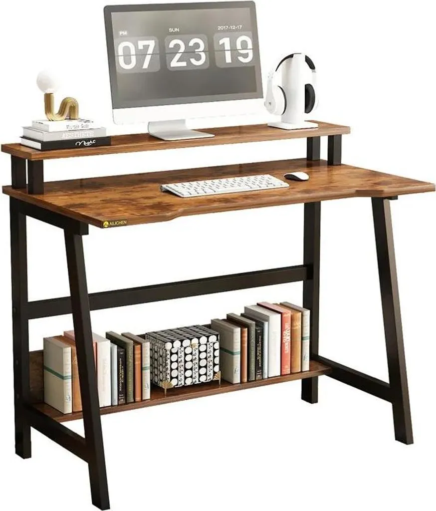 Petit bureau beige 80 cm : Solution idéale pour chambres exiguës