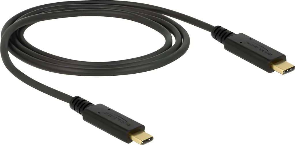 Delock 83661 Cavo USB 3.1 Gen2 C a C 1m 3A - 10Gbps con E-Marker