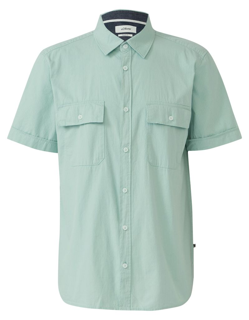 S. Oliver Hemd BLUE GREEN XXL