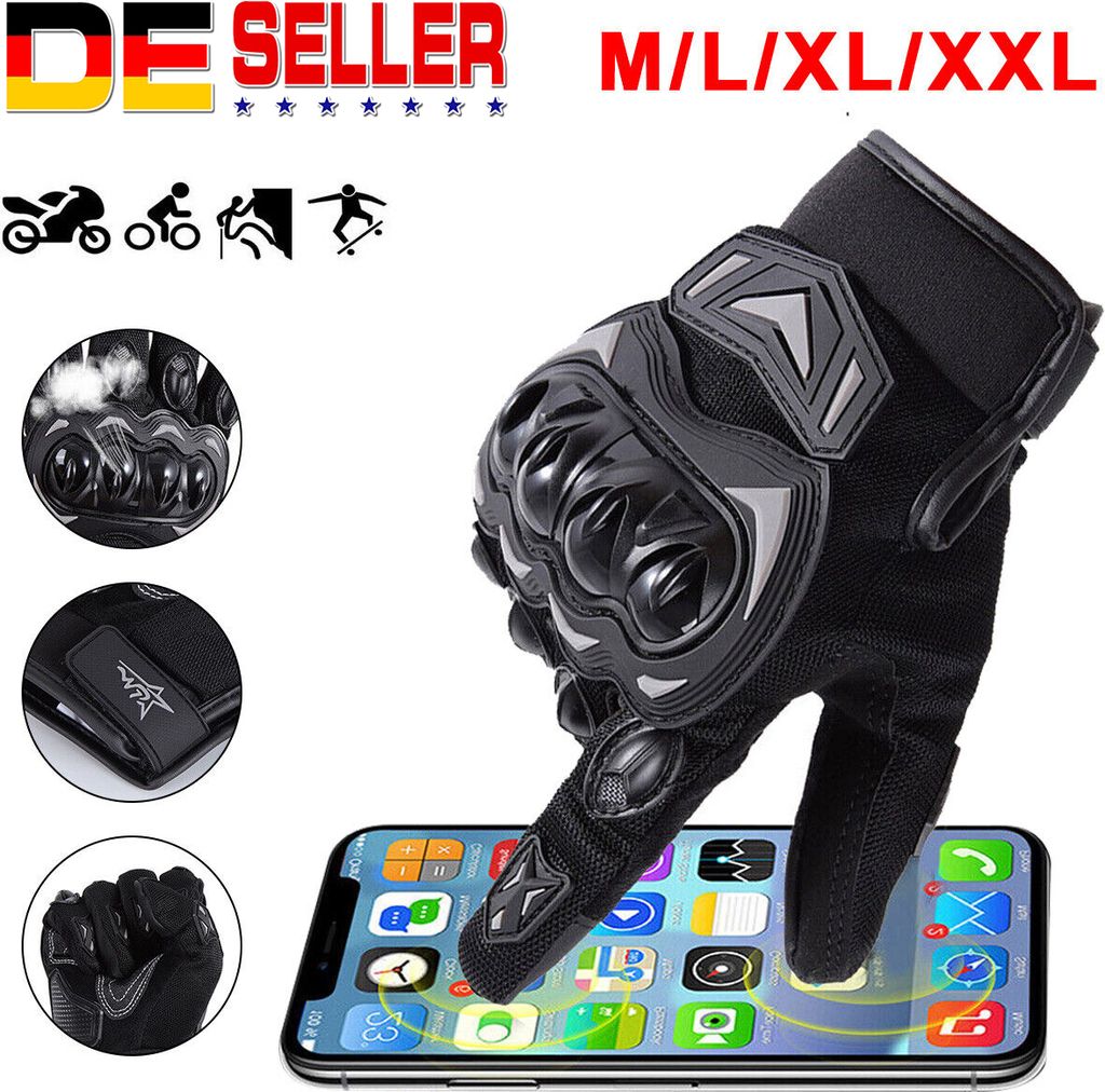 Motorradhandschuhe Herren Motorrad Handschuhe mit Produktbild 