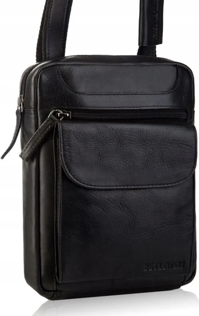 TBS-306 Borsa Uomo in Vera Pelle Vintage - Qualità Superiore e Design Classico