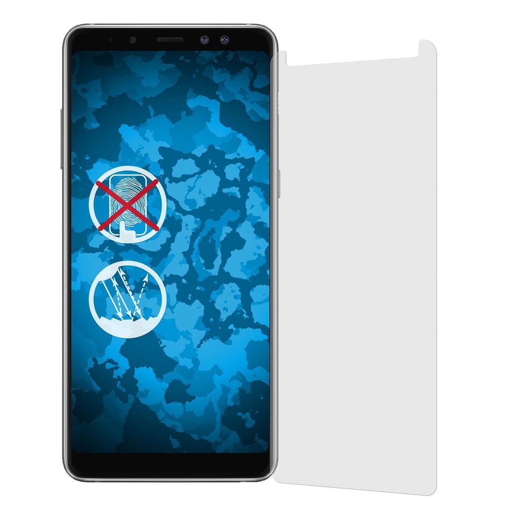 8er-Pack PhoneNatic Displayschutzfolien matt kompatibel mit Samsung Galaxy A8 (2018) EU Version