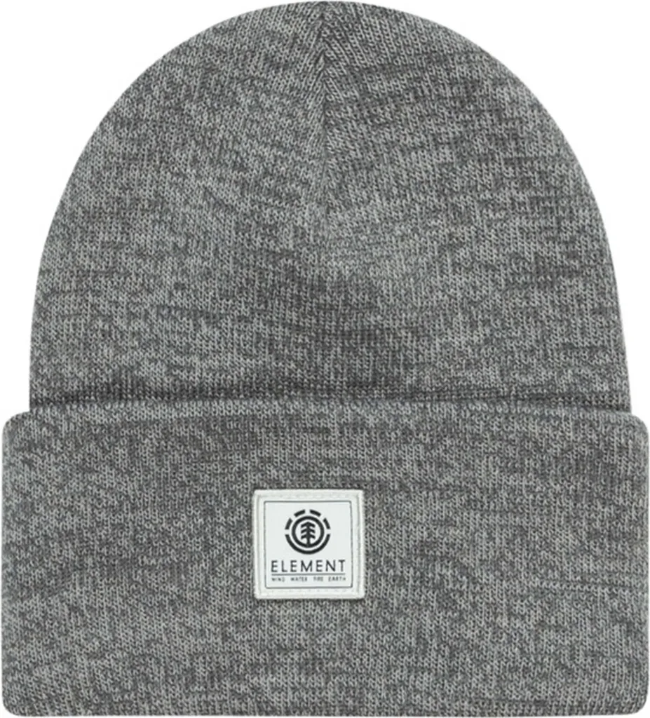 Berretto Element ELYHA00209-SGLH - Knit Beanie Grigio Alta Qualità