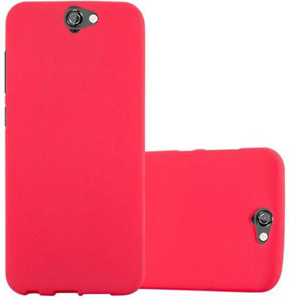 Custodia TPU Cadorabo per HTC One A9 - Protezione Anti-Urti Rossa