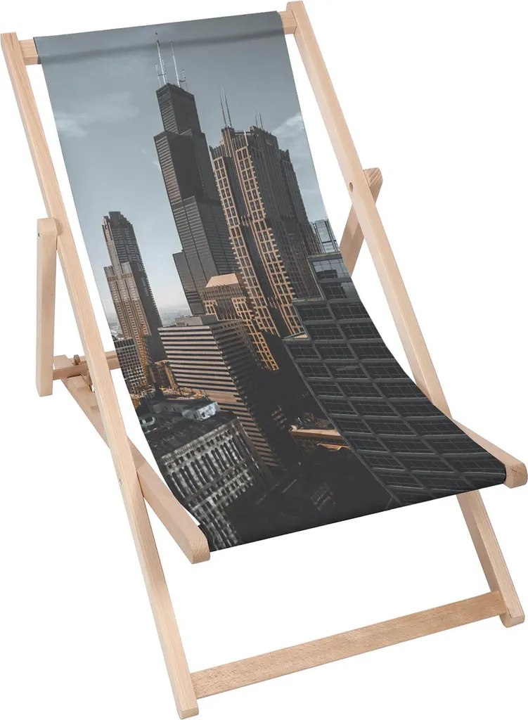 Sdraio Legno Dreamroots Pieghevole 3 Livelli - Stile City Centre 130kg