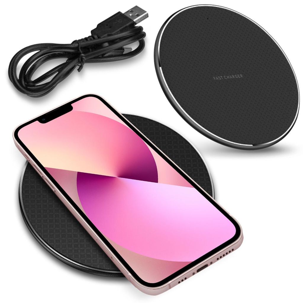 Wireless Schnell Ladestation Apple iPhone 13 Serie 15W 10W Produktbild 
