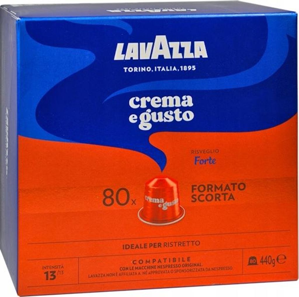 Lavazza 7021, Kaffeekapsel, Espresso, Dunkle Röstung, Nespresso, 80 Tassen, 13/13