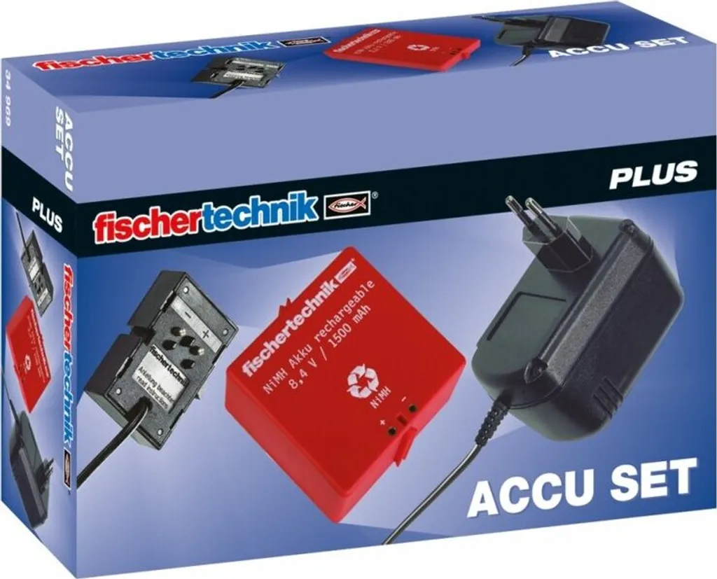 Fischertechnik Accu Set Solution Énergie contre l'Usure des Piles - 9