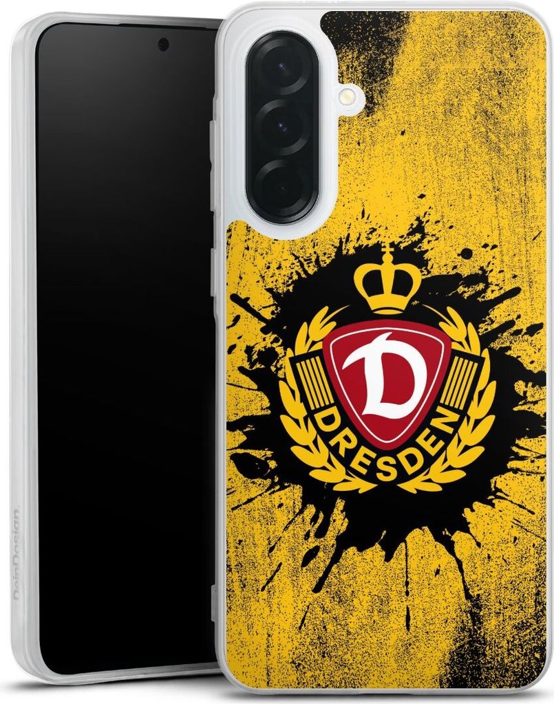 DeinDesign Handyhülle für Samsung Galaxy A36 5G Silikon Hülle Case Smartphone Schutzhülle Fußball Offizielles Lizenzprodukt SG Dynamo Dresden