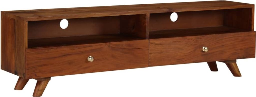 TV-Schrank Altholz Massiv 140x30x40 cm