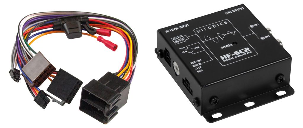 Convertisseur « High to Low » Hifonics HF-SC2-ISO Image du produit 
