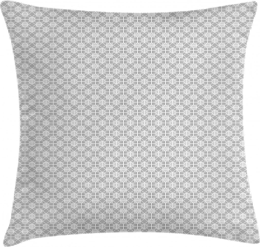 ABAKUHAUS geometrische Rhombus Kissenbezug, moderne Minimal, Wasser und Schmutz resistent Stoff Digital Druck Für den Innen oder Außen Bereich, 5...