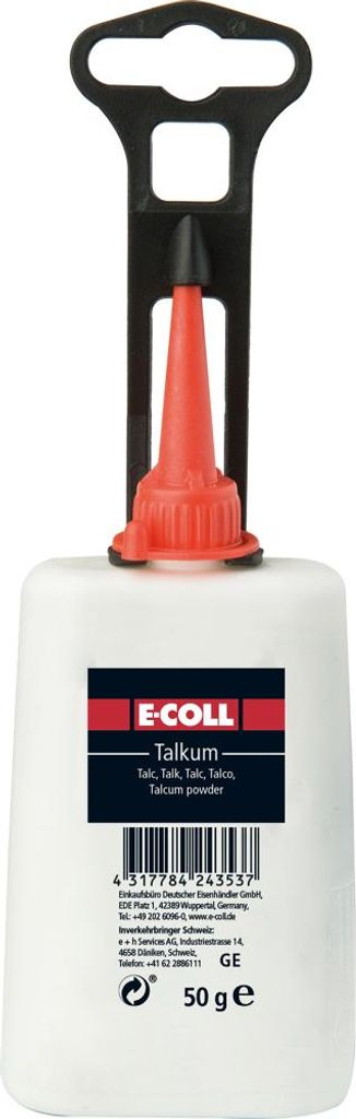 E-Coll Talkum 50g Flasche , 4317784243537