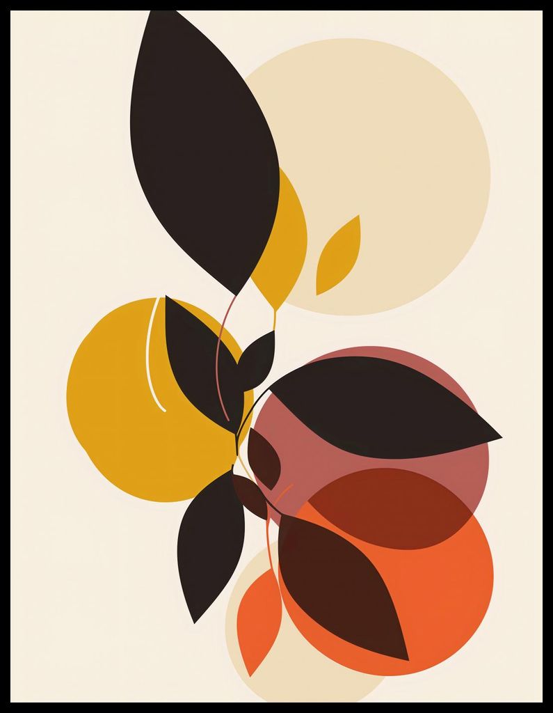 Plakat 50x65cm Morgendämmerung Gold