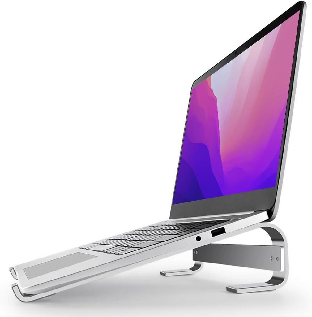 Laptopständer – PC-Ständer für 10 bis 18 Zoll – Universeller, belüfteter Laptopständer, kompatibel mit MacBook, Notebook, ASUS, Acer usw. ...