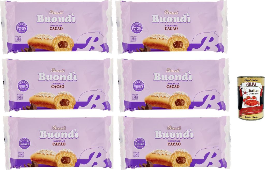 Bauli, Buondì Cacao, gebackener Kuchen snack mit Kakaocreme Produktbild 