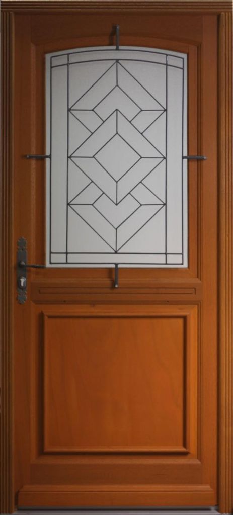 Porte d'entree Bois vitree, Elma (elisa depoli) H215 x L90 Image du produit 