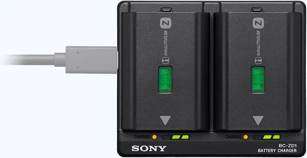 Module de Charge Rapide USB-C pour SONY NP-FZ100 - Chargeur Double Compact - 5