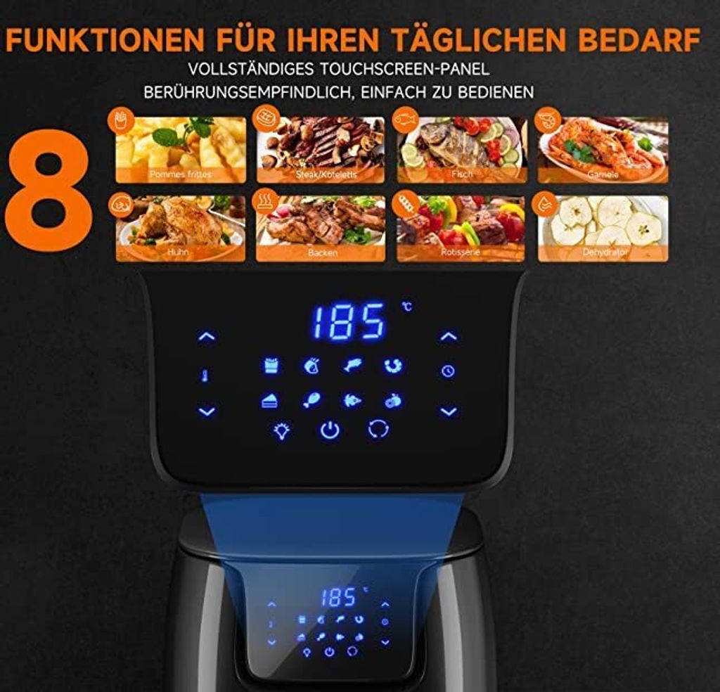 Scheffler Heissluftfritteuse 12 Liter Produktbild 8