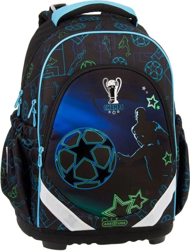 Zaino Scuola Black Panther ARS UNA Champs 5460 - Ergonomico e Resistente