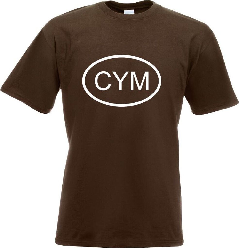Kiwistar - T-Shirt - Chocolate - Wales CYM Motiv Bedruckt Funshirt Design Print - mit Motiv Bedruckt - Funshirt Design - Sport - Freizeit - Herren ...