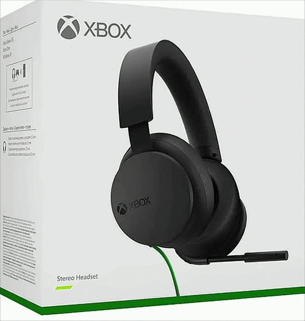 Microsoft Xbox Stereo Headset Kopfhörer Kabelgebunden Produktbild 