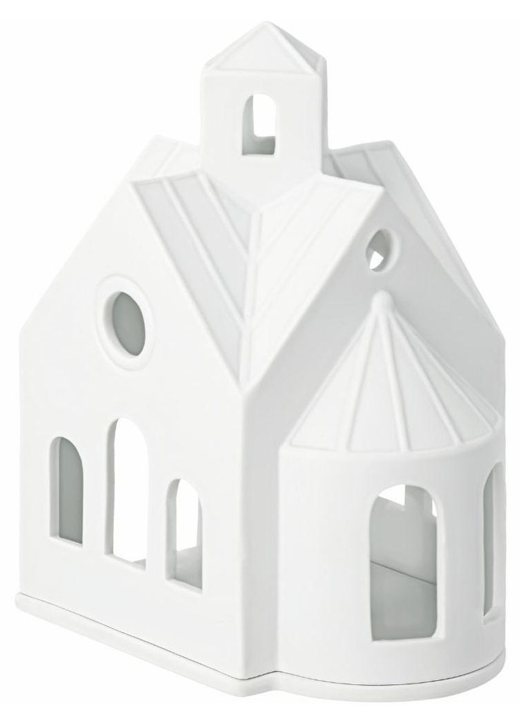 räder Lichthaus Bergkapelle aus weißem Porzellan mit Produktbild 