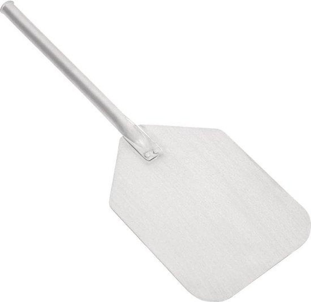 Aluminium Pizza Cutter Slicer Schneidmesser Holzgriff
