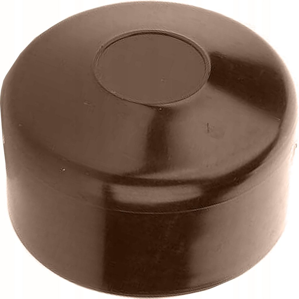 LogistSystem - 10x Zaunpfahlkappe für Außenmaß FI 60 mm - Zaunkappen - Braun - Pfostenkappe Pyramide Rund - Zaunpfostenkappen - Zaunabdeckung - ...