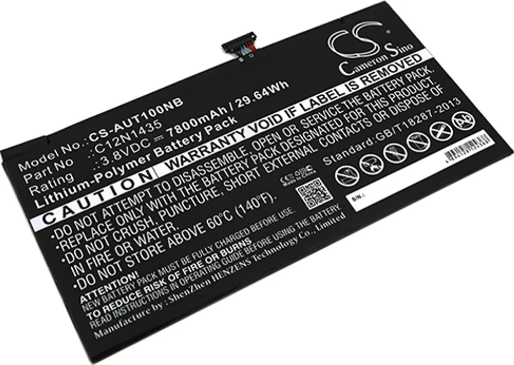 Batterie Haute Capacité C12N1435 pour Asus T100HA - Cellules Li-Po