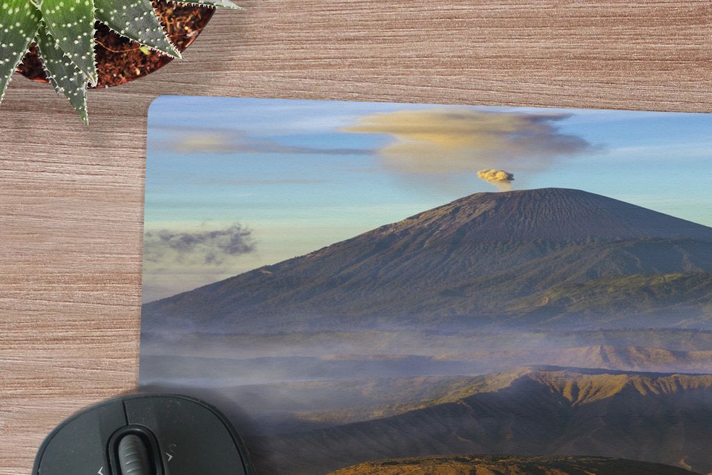 MuchoWow® Mauspad Mousepad Die Natur am Vulkan 18x27 cm - Produktbild 