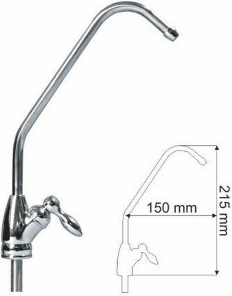 6 Stufen Umkehrosmoseanlage RO Wasserfilter 75 GPD mit Produktbild 2