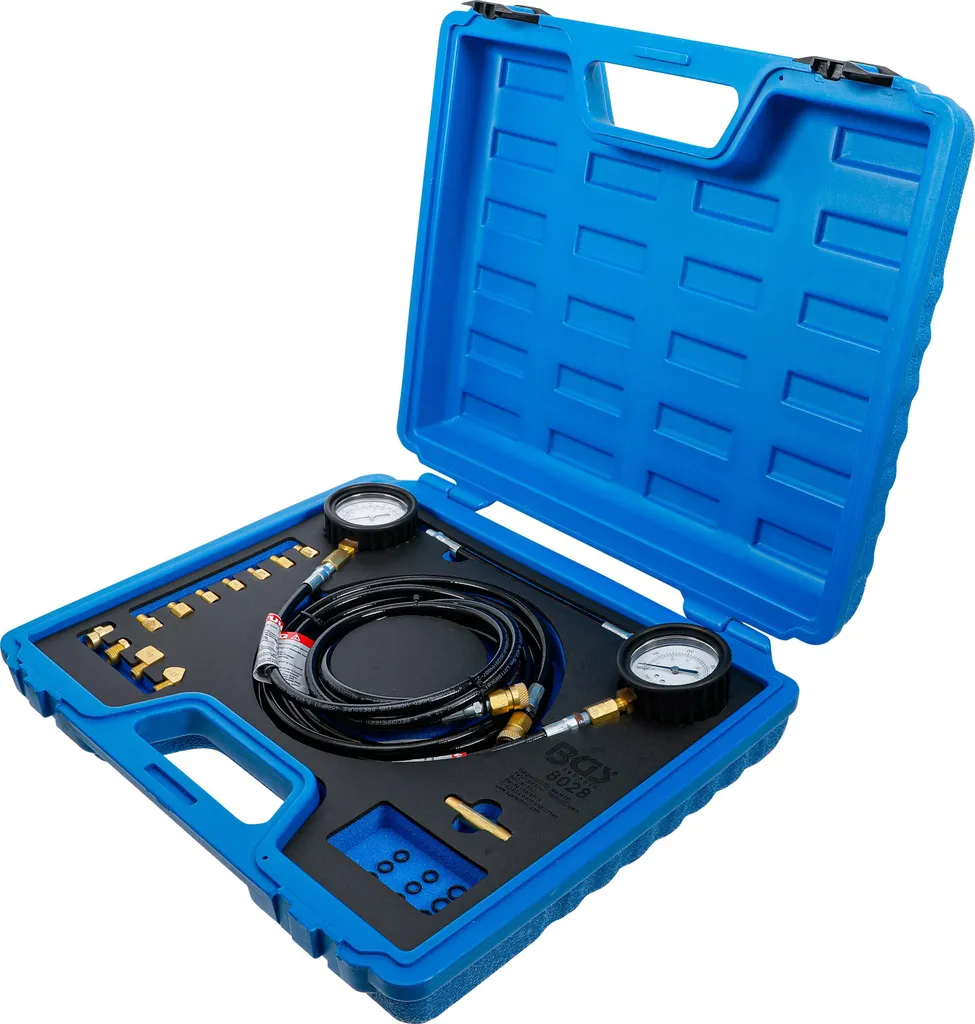 Testeur de pression BGS 8028 gradué avec kit d'adaptateurs complets - 3